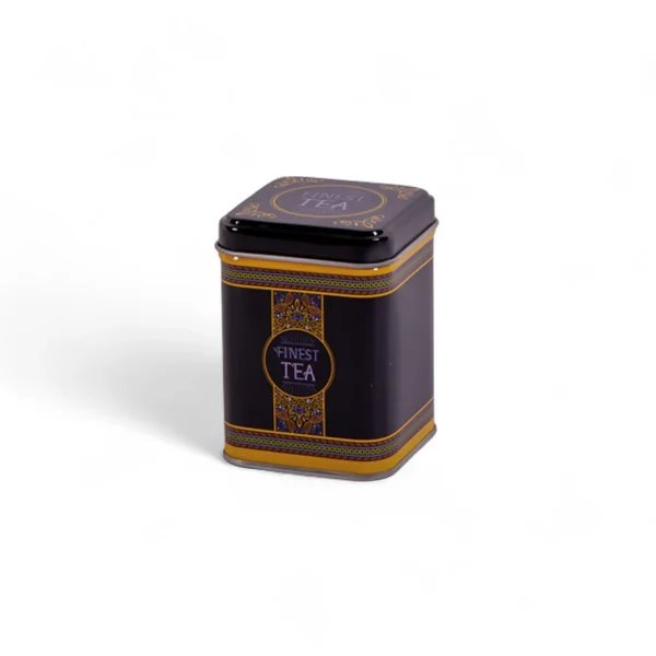 SZÖGLETES FÉM DOBOZ 50GRAMM 6X6X8CM