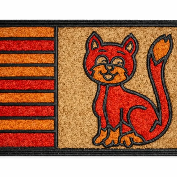 Lábtörlő cicás 60x40 cm