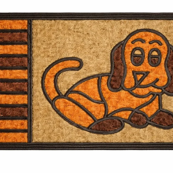 Lábtörlő kutyás 60x40 cm