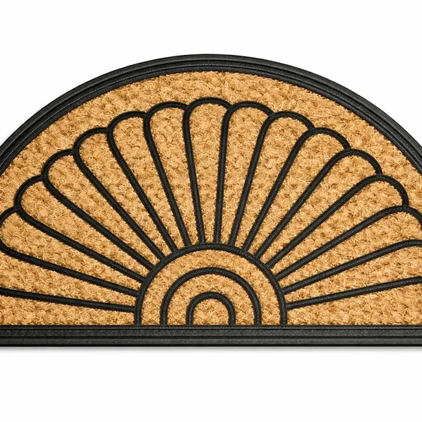 Lábtörlő 40x60 cm félkör